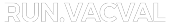 RUN Vacval RUN Logo